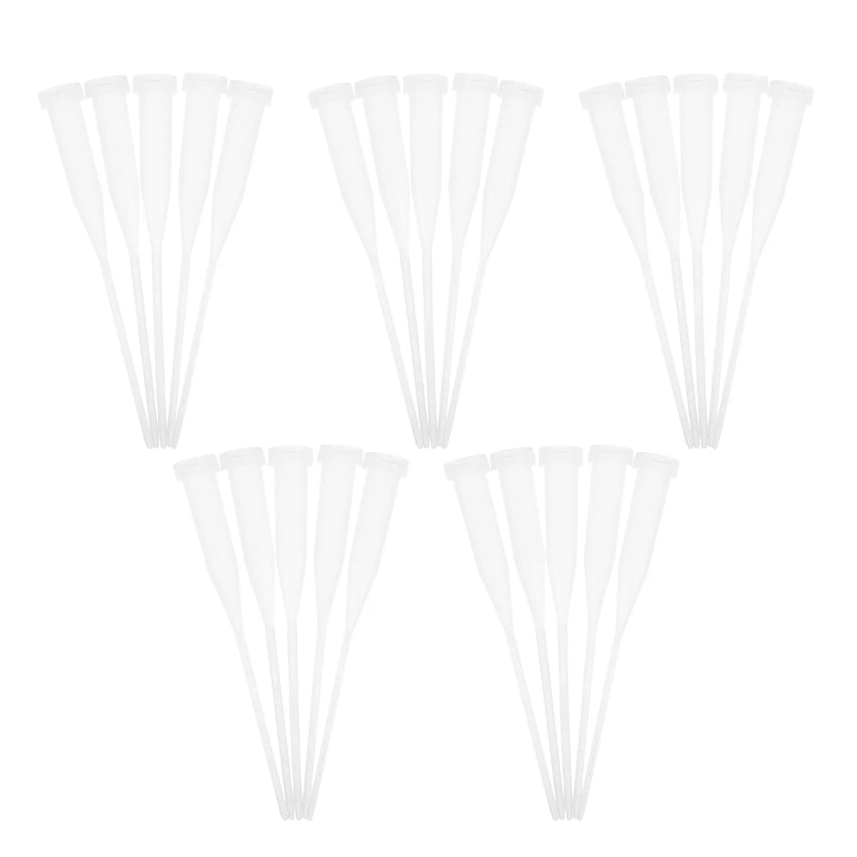 25Pcs Floral Water Tubes with Caps – Plastic Flower Stem Holders Floral Arrangement Tubes Richie's