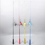 Retractable Cat Feather Wand Teaser Toy for Kittens Cat Feather Wand Richie's