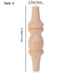 Vintage Wood Carved Furniture Leg – European Style Cabinet Foot Furniture Leg Richie's 4