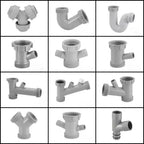 Kitchen Sink Drain Connector Threaded Nut Sealing Gasket Adapter Drain Pipe Adapter Richie's