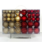100PCS Christmas Ball Ornaments Set – 8cm, 18 Colors Baubles Christmas Ornament Set Richie's 4