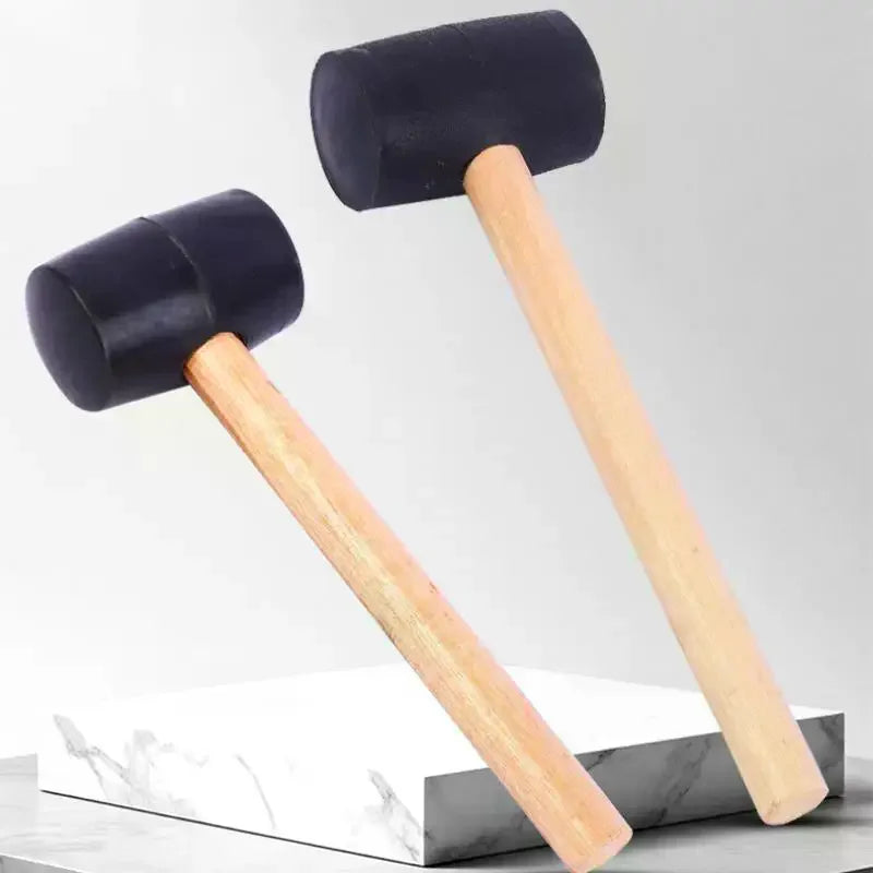 Wooden Handle Rubber Mallet Hammer – Camping & Woodworking Rubber Mallet Hammer Richie's