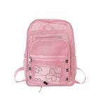 Mesh Backpack High-Capacity Breathable Gym & School Bag Mesh Backpack Richie's Pink China Mainland