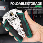 Foldable Wire Stripper & Voltage Tester Pliers | Electrician Tool Wire Stripper Pliers Richie's