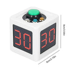 APWIKOGER 4-Sided Digital Cube Countdown Timer – Poker Chess Digital Cube Timer Richie's WHITE