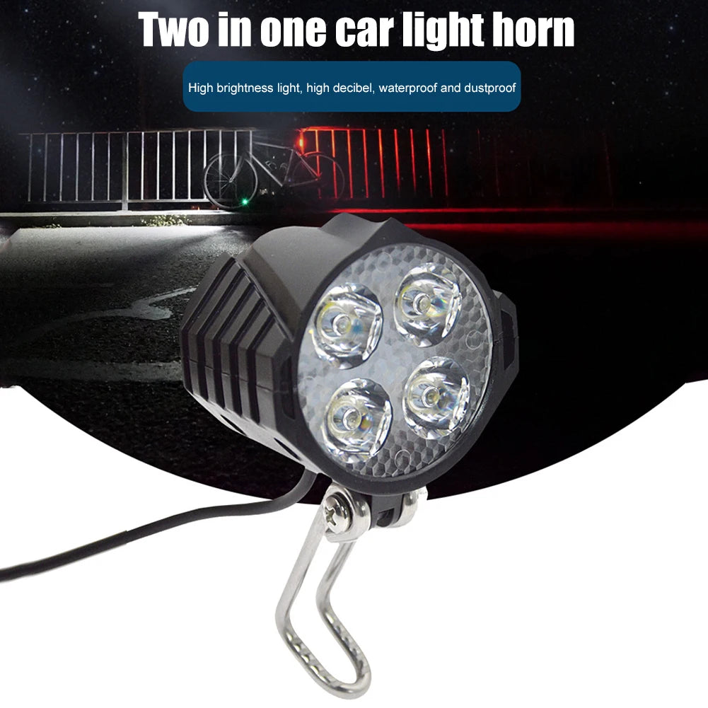 APWIKOGER 24-48V Ebike LED Front & Rear Light Set with Switch Ebike Light Set Richie's
