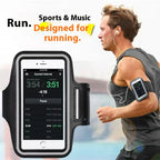Running Sports Phone Armband for iPhone & Samsung Up to 7 Inches Phone Armband Case Richie's