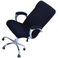 Elastic Office Chair Slipcover Size M Black – Stretch Fit Chair Slipcover Richie's 110X45X0.5CM
