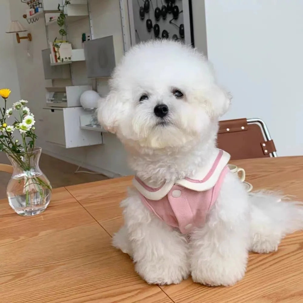 Soft Cotton Dog Sailor Vest | Breathable Puppy Outfit XS–XL Dog Vest Outfit Richie's