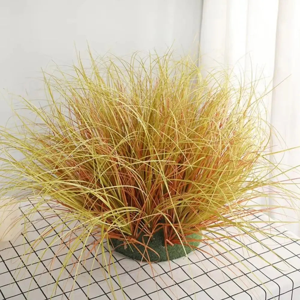 Realistic Artificial Cattail Grass Stem 50cm | Faux Plant Decor Artificial Plant Stem Richie's