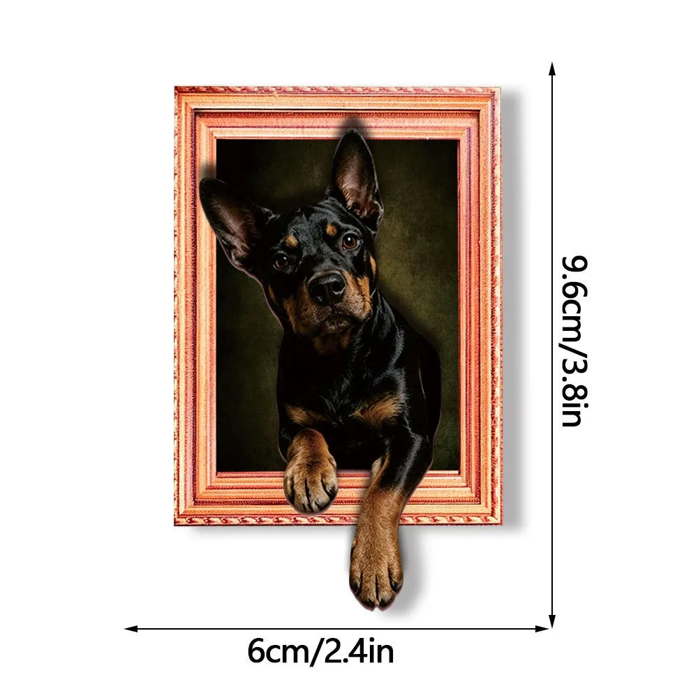 3D Cartoon Animal Magnetic Photo Frame – Cute Fridge Magnet Magnetic Photo Frame Richie's Style6