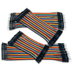 40PCS DuPont Jumper Wires M-M M-F F-F 10/20/30cm Arduino Cables Jumper Wire Set Richie's