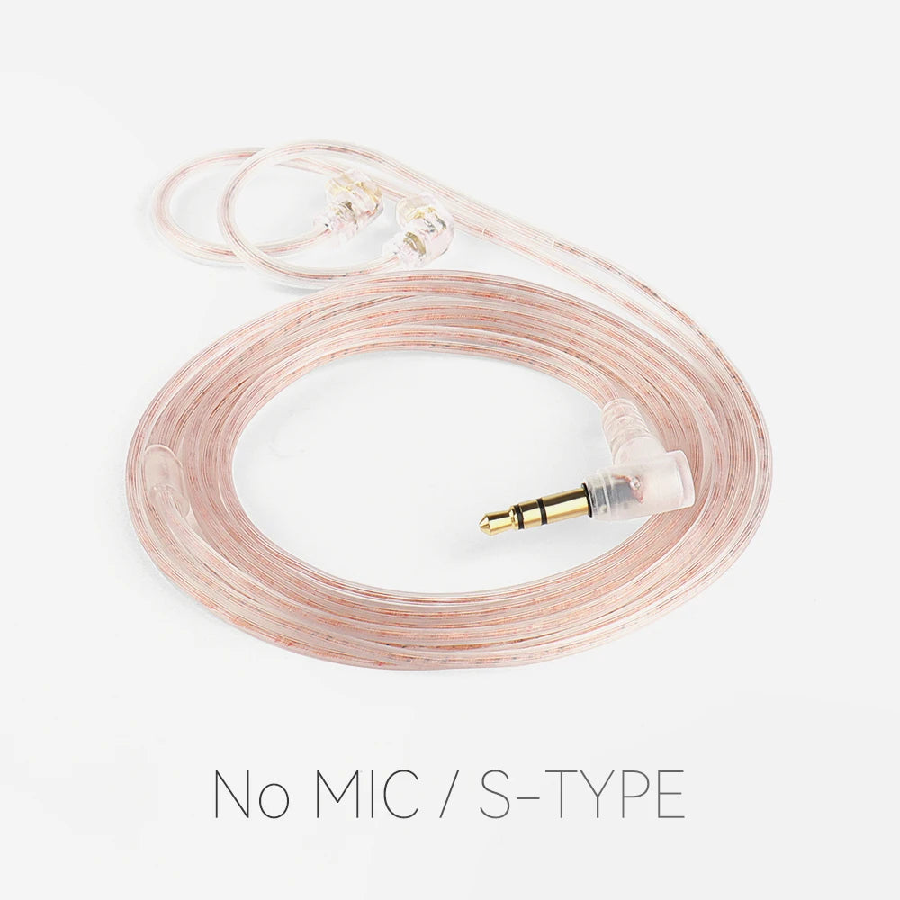 QKZ A3 Pink In-Ear Earphones 3.5mm Detachable Cable & Mic In-Ear Earphones Richie's A3 Pink No MIC