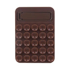 Foldable Silicone Suction Phone Mount – Shower Mirror Holder Phone Suction Mount Richie's Brown