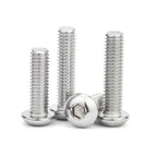 304 Stainless Steel UNC Pan Head Hex Socket Screws | Allen Bolts Hex Socket Screws Richie's
