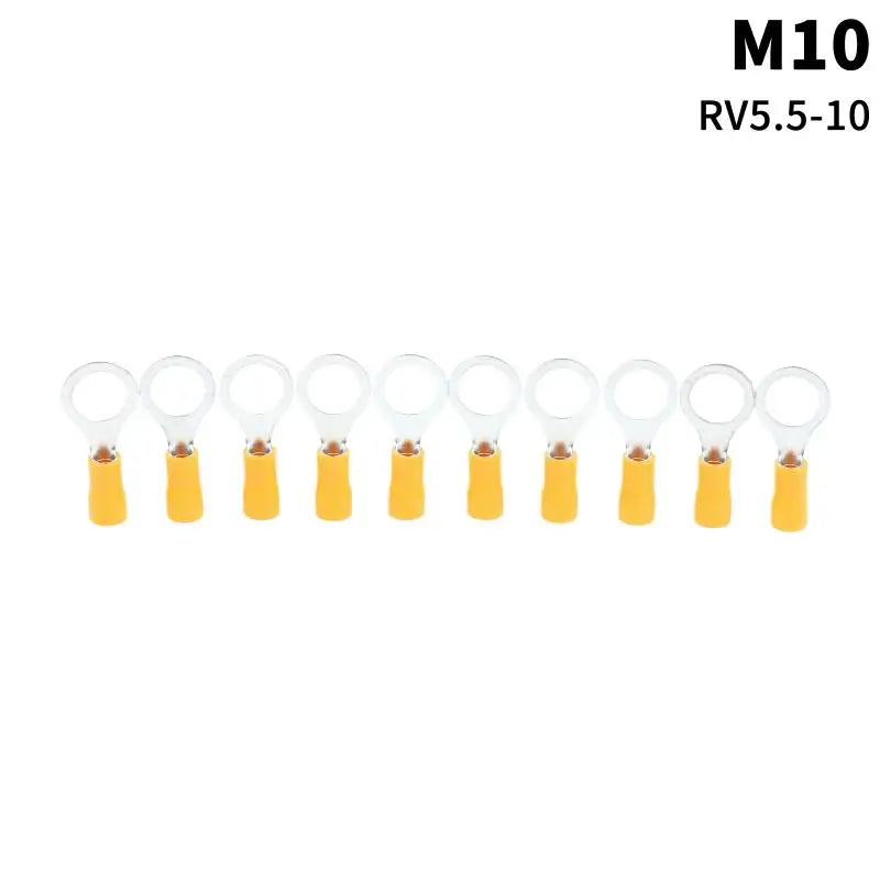 RV5.5 Insulated Ring Crimp Terminals M4–M8 | Marine & RV Wiring Ring Crimp Terminals Richie's RV5.5-10 10pcs