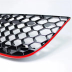 VW Polo 2005–2009 GTI Honeycomb Front Bumper Grille Gloss Black Car Front Grille Richie's