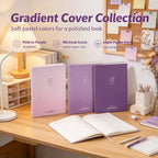 Gradient Cover B5 Stitched Notebook – Thick Lined Journal Ruled Notebook Richie's