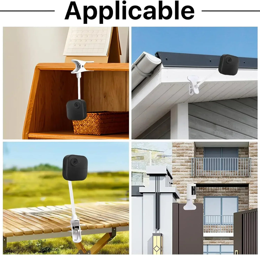 Flexible Camera Clamp Mount – Webcam & Baby Monitor Stand Camera Clamp Mount Richie's