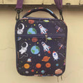Kids Insulated Lunch Bag – Dinosaur & Unicorn Cartoon Bento Kids Lunch Bag Richie's outer space