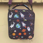 Kids Insulated Lunch Bag – Dinosaur & Unicorn Cartoon Bento Kids Lunch Bag Richie's outer space