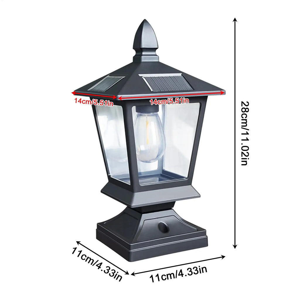 Solar Post Lights Outdoor IP65 Waterproof Garden Pole Lamp Solar Outdoor Light Richie's