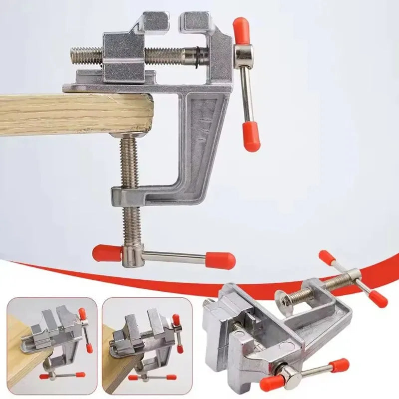 Mini Table Vise Clamp – Stainless Steel DIY Woodworking Fixture Bench Vise Clamp Richie's