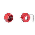 4Pcs 5mm–7mm Hex Wheel Hub Adapters for SCX24 WPL MN RC Car RC Car Upgrade Parts Richie's