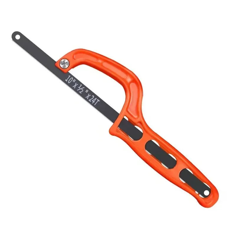 TOTNEND 10-Inch Mini Hacksaw – Portable Metal & Wood Hand Saw Hacksaw Hand Saw Richie's