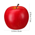 Realistic Red Artificial Apple Foam Prop & Home Decor Ornament Artificial Fruit Decor Richie's Red other