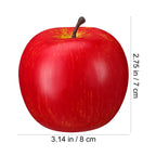 Realistic Red Artificial Apple Foam Prop & Home Decor Ornament Artificial Fruit Decor Richie's Red other