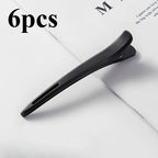 6-Pack Non-Slip Hair Sectioning Clips | Salon & Home Styling Hair Sectioning Clips Richie's Black 6pcs