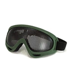 Tactical Airsoft Paintball Metal Mesh Goggles – UV Protection Tactical Mesh Goggles Richie's Green