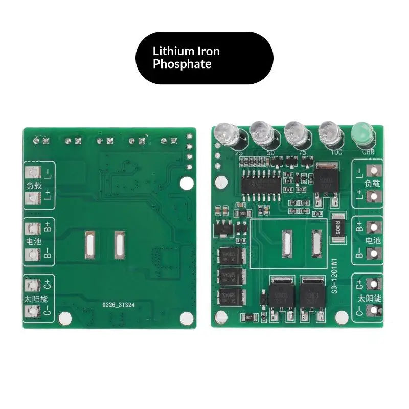 Solar Charge Controller 12V 12A Lithium Battery Module Solar Charge Controller Richie's B