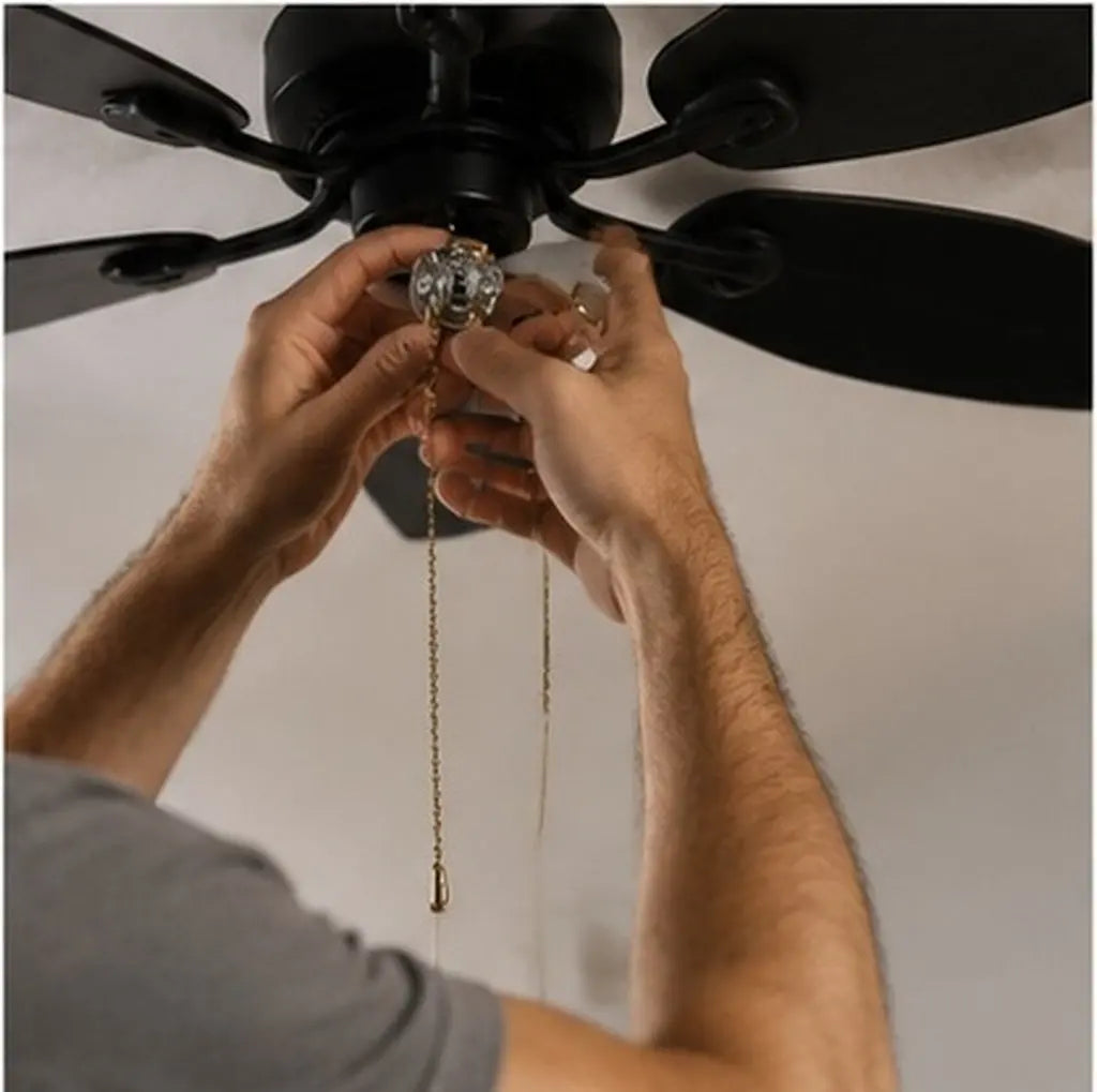 Pull-Chain Switch for Ceiling Fan Lights – On/Off Control Pull Chain Switch Richie's