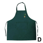 Adjustable Unisex Kitchen Apron with Pocket | Chef & BBQ Kitchen Apron Richie's green