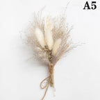 Mini Dried Flower Bouquet – Natural Baby's Breath Home Decor Dried Flower Bouquet Richie's A5