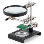 3X Magnifier Soldering Helping Hands Stand – Electronics & Jewelry Soldering Helping Hands Richie's