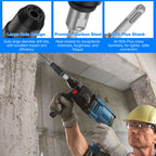 Carbon Steel Drill Bit Adapter for Rotary Hammer Drills Drill Bit Adapter Richie's