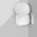 3-Pack Clear Acrylic Corner Floating Wall Shelves | No-Drill Corner Wall Shelf Richie's