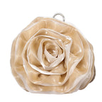 Vintage Floral Rose Evening Clutch Bag | Bridal Wedding Purse Evening Clutch Bag Richie's Apricot
