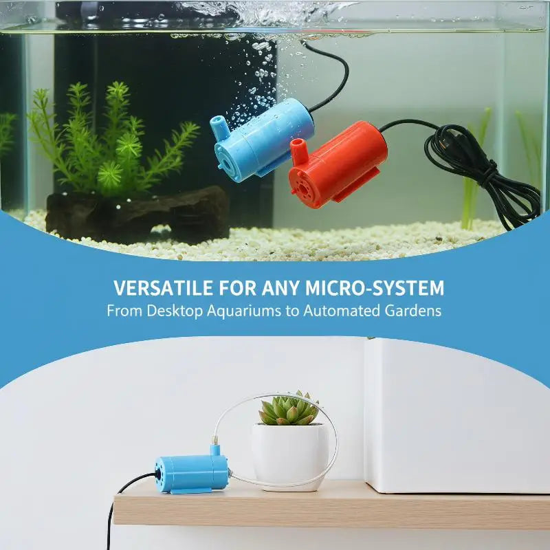 Mini USB Submersible Water Pump – Fish Tank & Fountain Submersible Water Pump Richie's