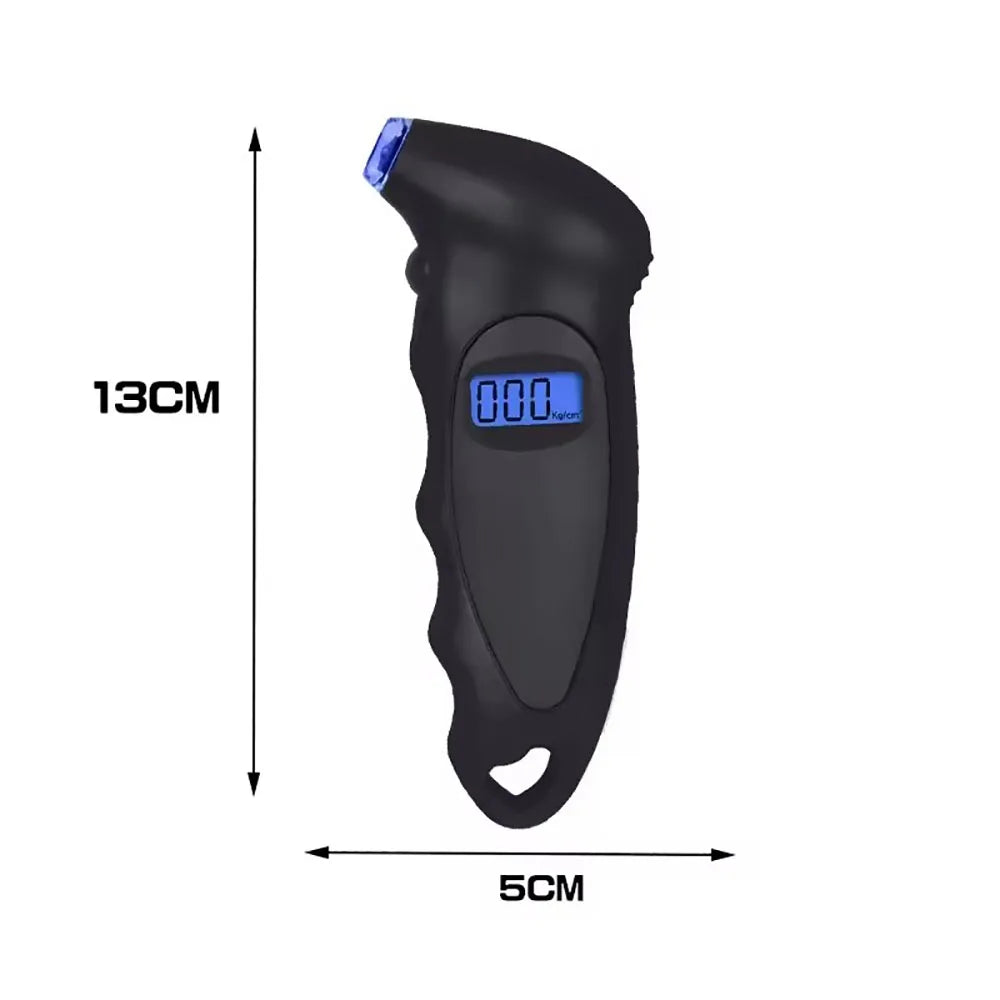 Digital Tire Pressure Gauge Backlit LCD 0-150 PSI | 4 Units Tire Pressure Gauge Richie's