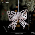 Glitter Pink Christmas Ornaments – Angel, Snowflake & Bell Christmas Ornament Richie's F