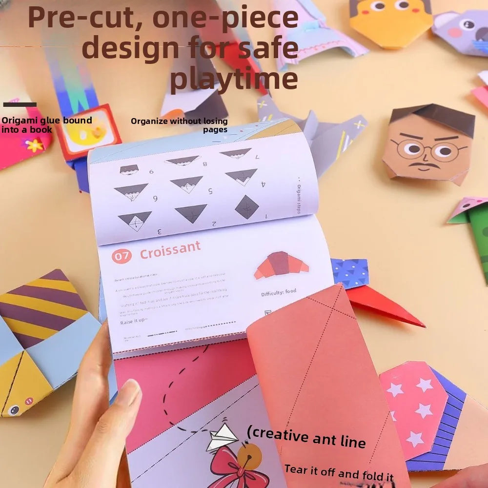 DIY Origami Paper Animal Kit – 30 Sheets Cute Desk Décor Origami Craft Kit Richie's