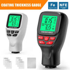 HW-300 Car Paint Film Thickness Gauge 0-2000µm DFT Meter Paint Thickness Gauge Richie's
