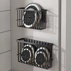 Magnetic Wall Storage Basket – No-Drill Kitchen Organizer Magnetic Storage Basket Richie's