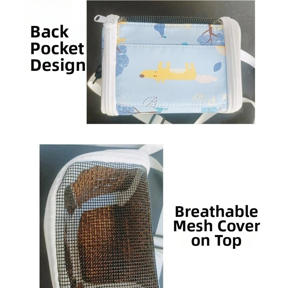 Breathable Nylon Small Pet Carrier Bag – Bird & Hamster Travel Pet Carrier Bag Richie's