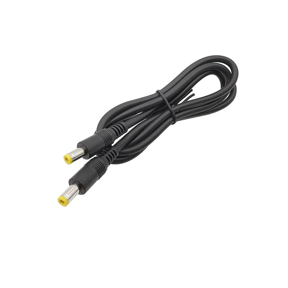 DC Power Extension Cable 5.5x2.5mm Male to Male – LED & CCTV DC Power Cable Richie's 100CM
