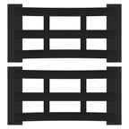 2Pcs Elastic Car Trunk Organizer Straps – Cargo Fixing Belts Car Trunk Organizer Richie's Black 2pcs